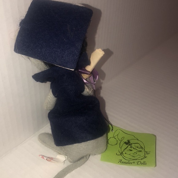 Annalee graduation‎ mouse blue robe and cap - Picture 4 of 5